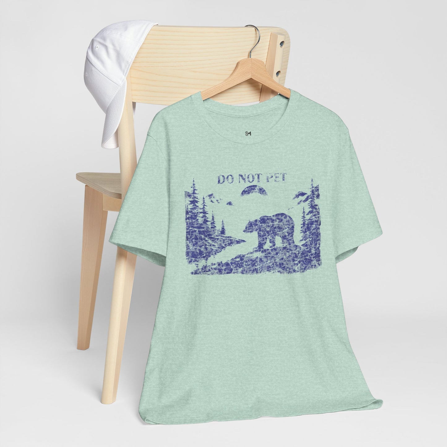 Adventure Awaits Bear Tee - Unisex Do Not Pet Graphic Shirt