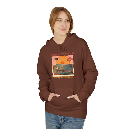 Korea -  Turning up the nostalgia Unisex Midweight Softstyle Fleece Hoodie  - StyleMZ