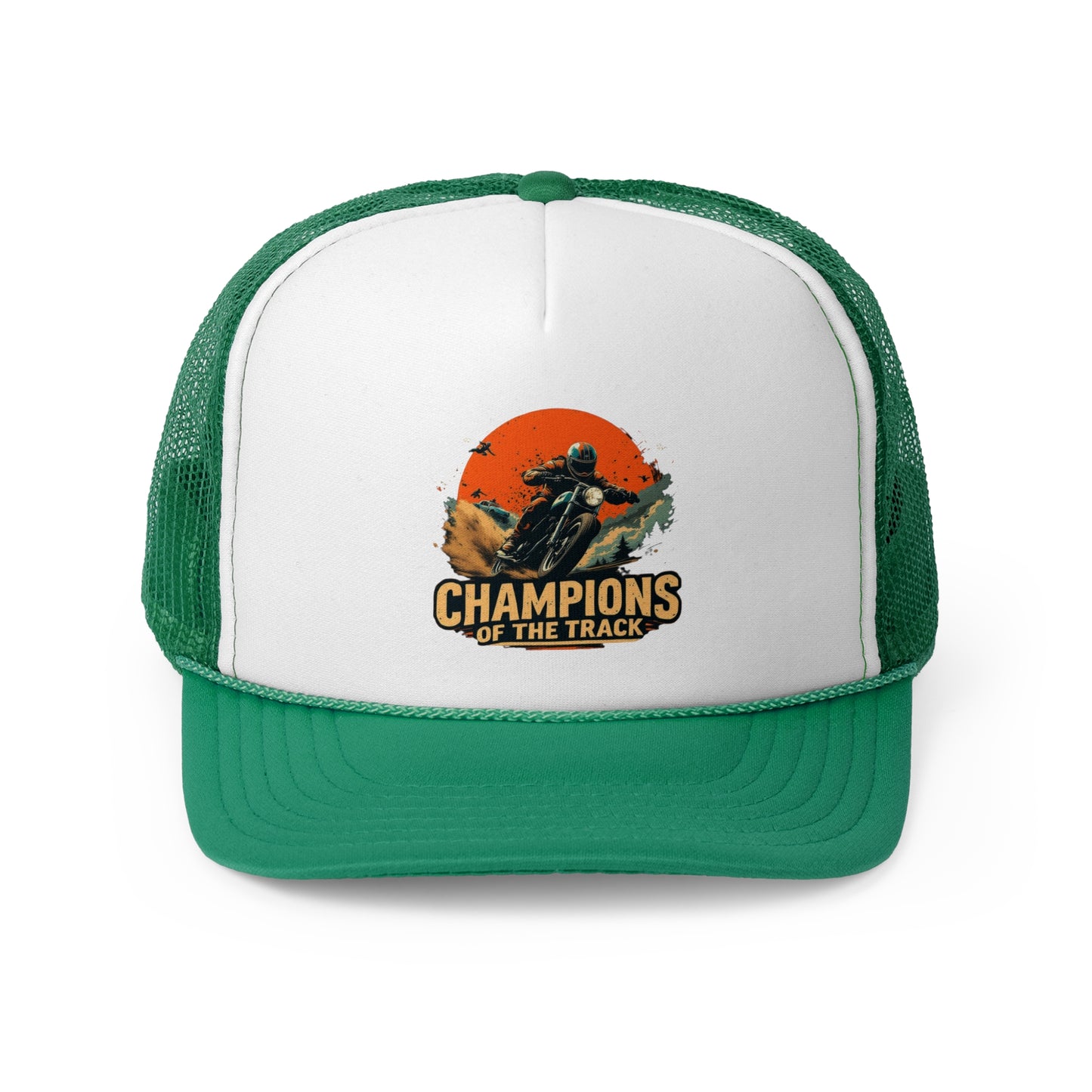 Champions of the Track Trucker Caps - StyleMZ