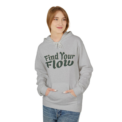 Find your flow Unisex Midweight Softstyle Fleece Hoodie - StyleMZ