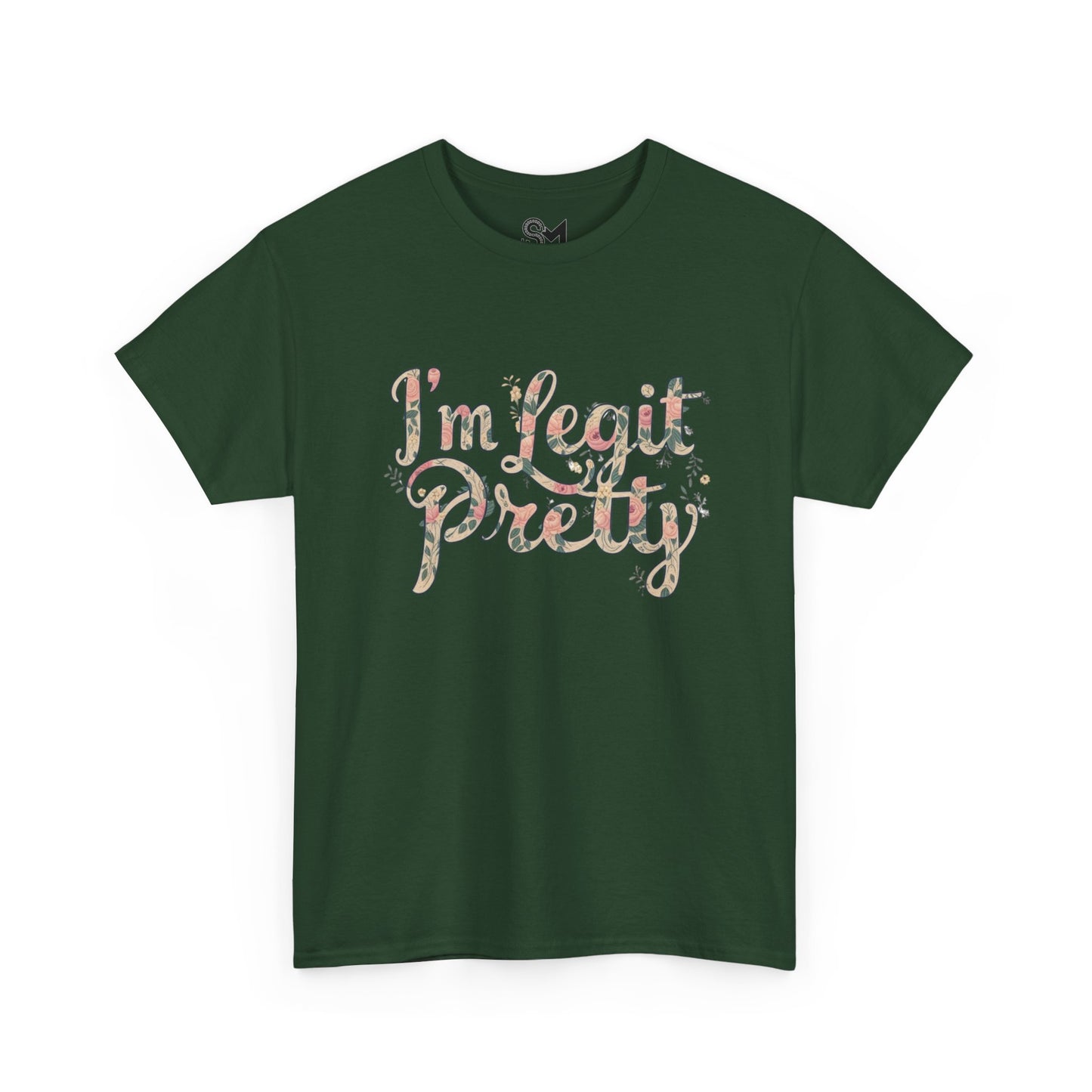 I'm legit pretty Unisex Heavy Cotton Tee - StyleMZ