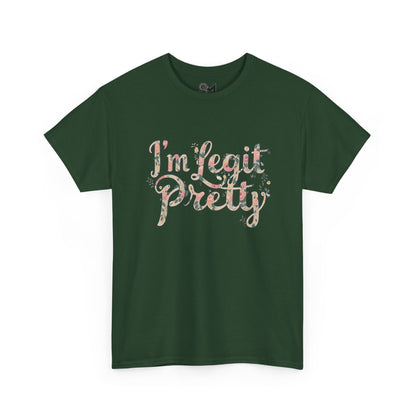 I'm legit pretty Unisex Heavy Cotton Tee - StyleMZ