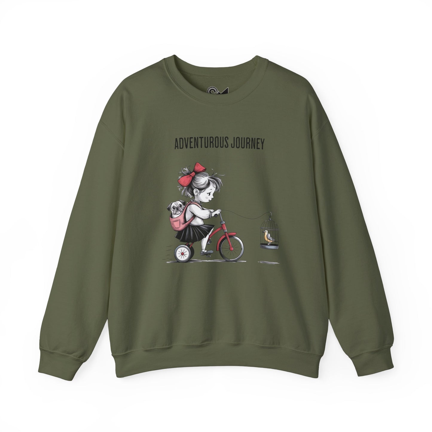 Adventurous Journey Unisex Heavy Blend™ Crewneck Sweatshirt - StyleMZ