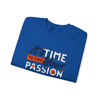 Korea -  It's time find your passion Unisex Heavy Blend™ Crewneck Sweatshirt  - StyleMZ