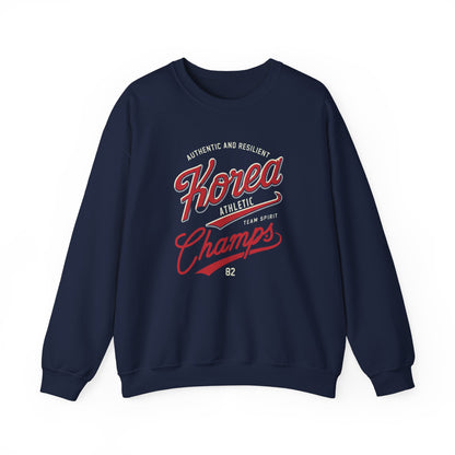 Korea ATHLETIC Unisex Heavy Blend™ Crewneck Sweatshirt - StyleMZ