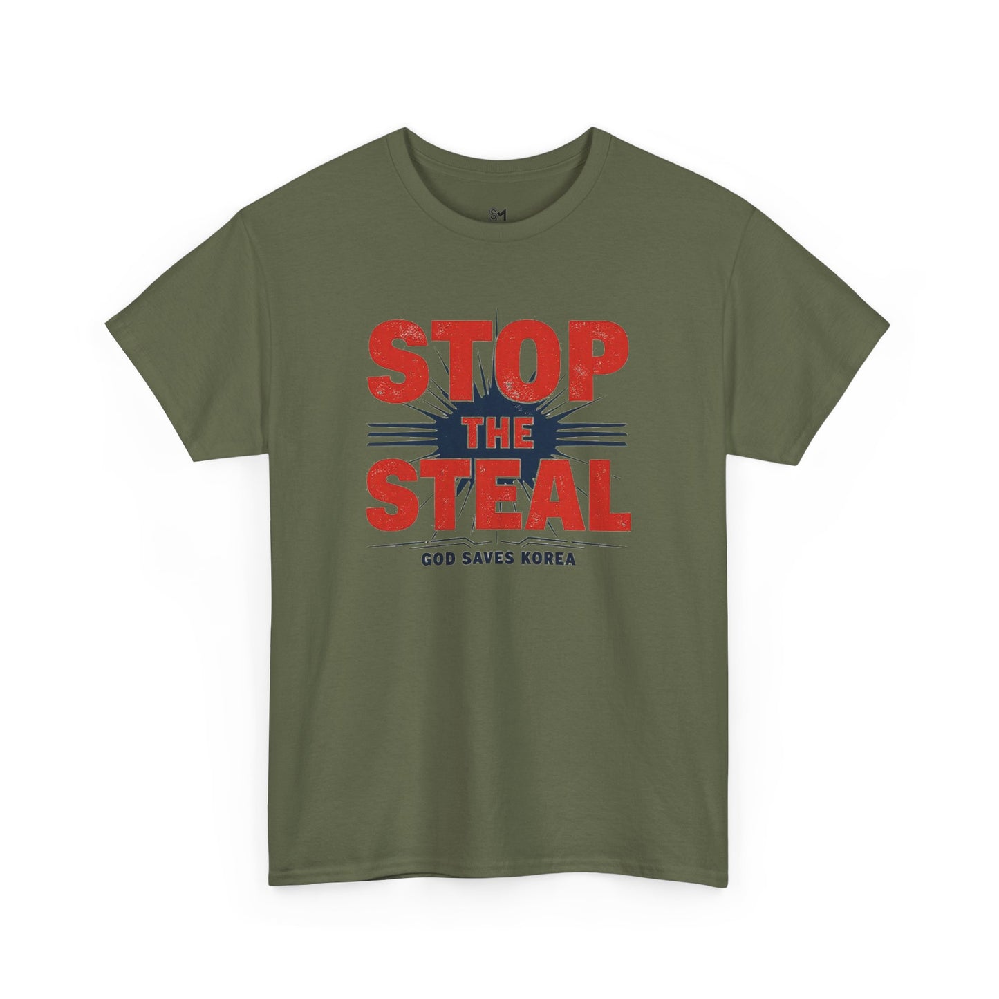 Stop the steal Unisex Heavy Cotton Tee