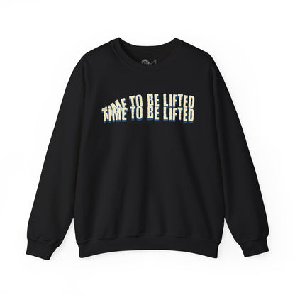 Time to be lifted Unisex Heavy Blend™ Crewneck Sweatshirt - StyleMZ - Stylemz