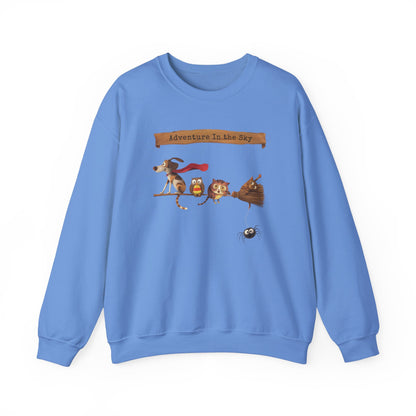 Adventure in the sky Unisex Heavy Blend™ Crewneck Sweatshirt - StyleMZ