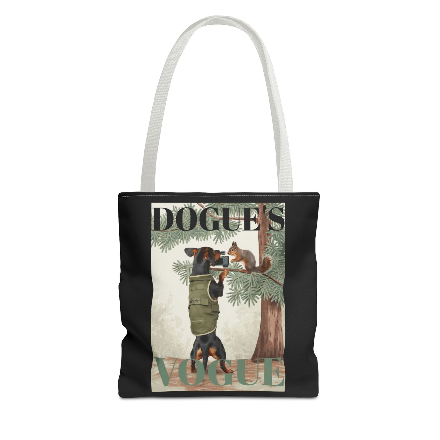 Dogue's Vogue Tote Bag (AOP) - StyleMZ