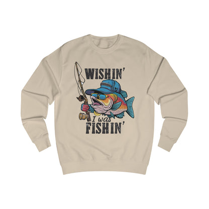 Wishin' I was Fishin' Unisex Sweatshirt - StyleMZ