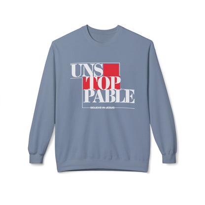 Unstoppable Unisex Midweight Softstyle Fleece Crewneck Sweatshirt - StyleMZ