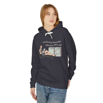 Effortless vibes only Unisex Lightweight Hooded Sweatshirt  - Korea  - StyleMZ