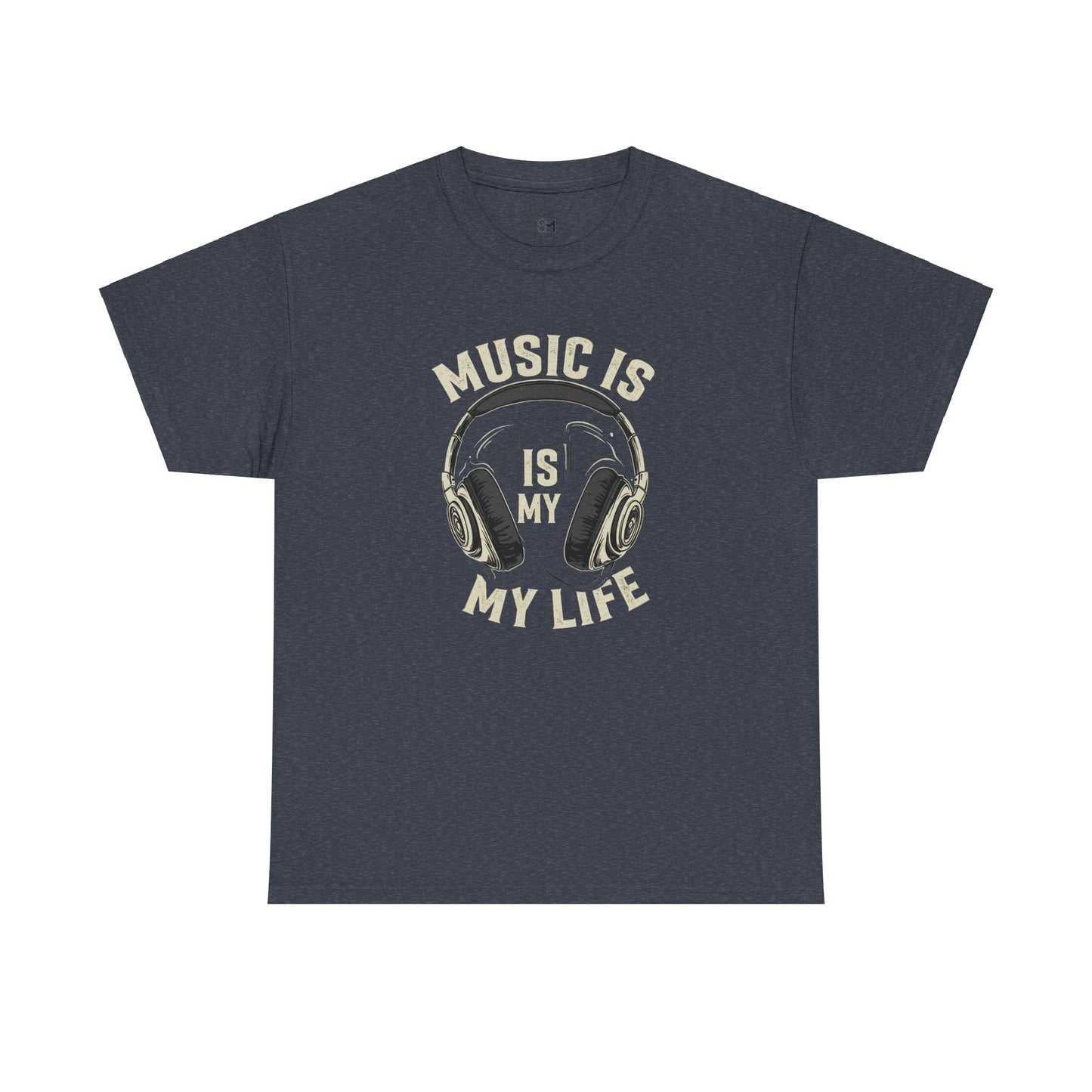 Music is my life Unisex Heavy Cotton Tee - Stylemz