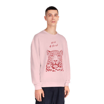 Korea -  Wild at heart Unisex NuBlend® Crewneck Sweatshirt  - StyleMZ