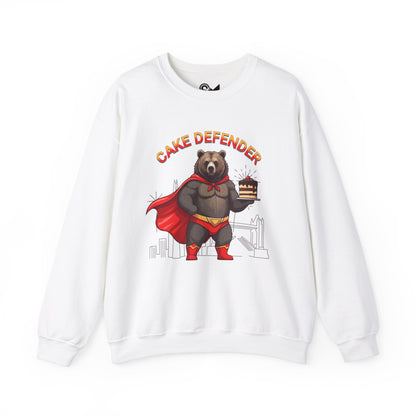 Cake defender Unisex Heavy Blend™ Crewneck Sweatshirt - StyleMZ