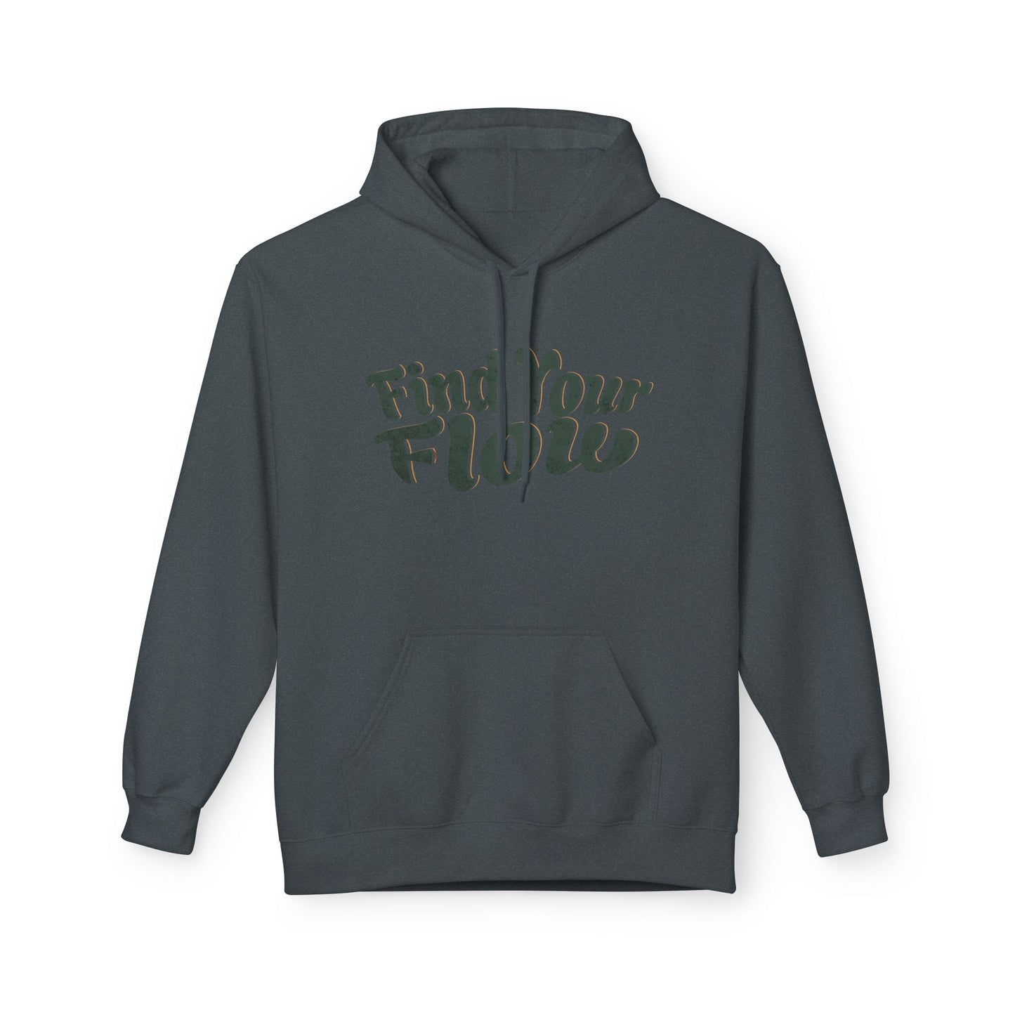 Find your flow Unisex Midweight Softstyle Fleece Hoodie - StyleMZ