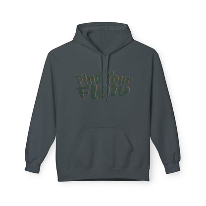 Find your flow Unisex Midweight Softstyle Fleece Hoodie - StyleMZ