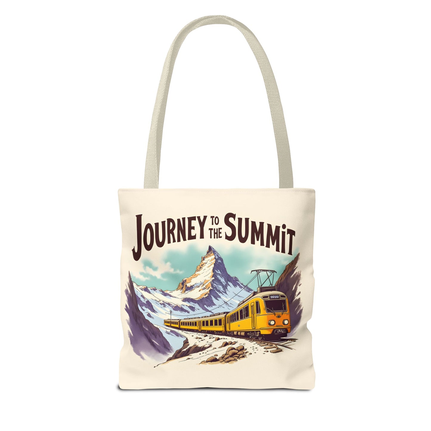 Journey to the summit Tote Bag (AOP) - StyleMZ