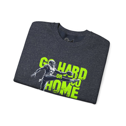 Go hard or go home Unisex Heavy Blend™ Crewneck Sweatshirt - StyleMZ