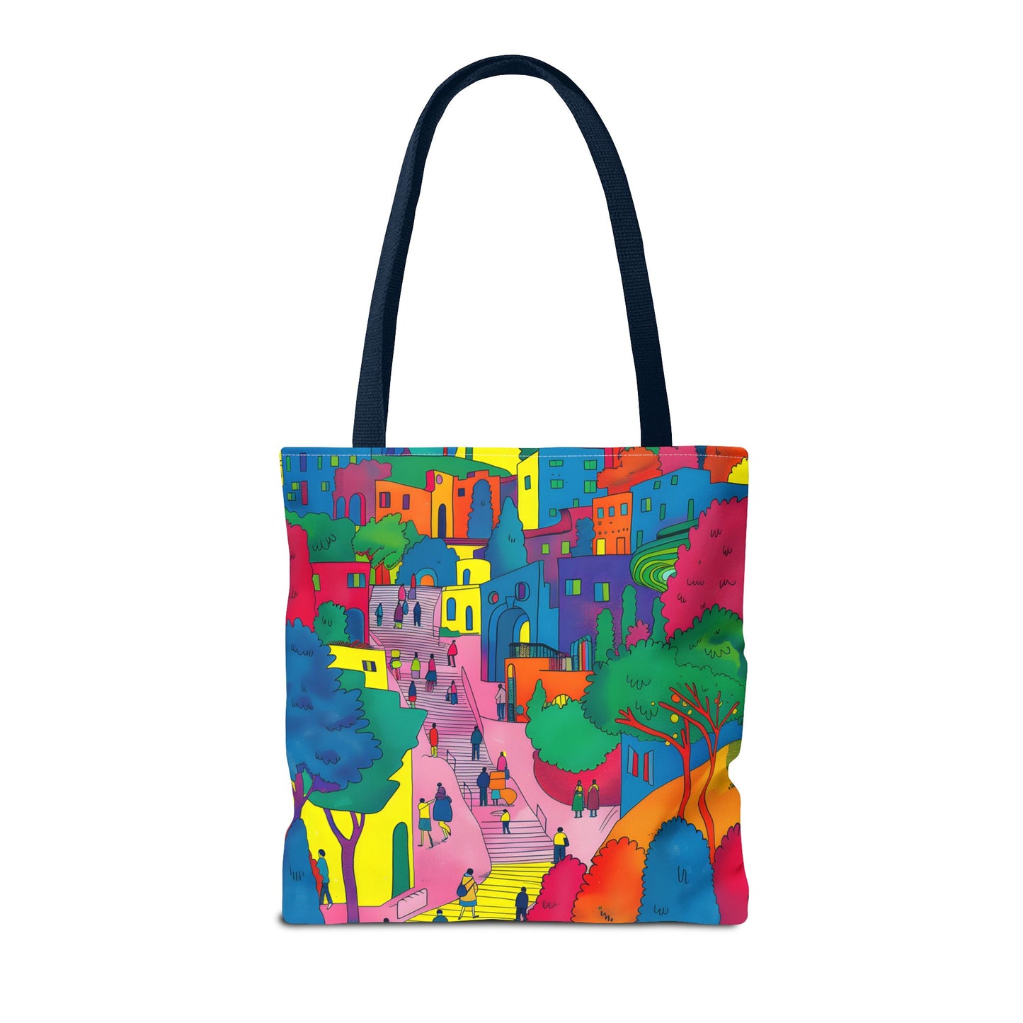 The hillside village in Korea Tote Bag (AOP) - StyleMZ