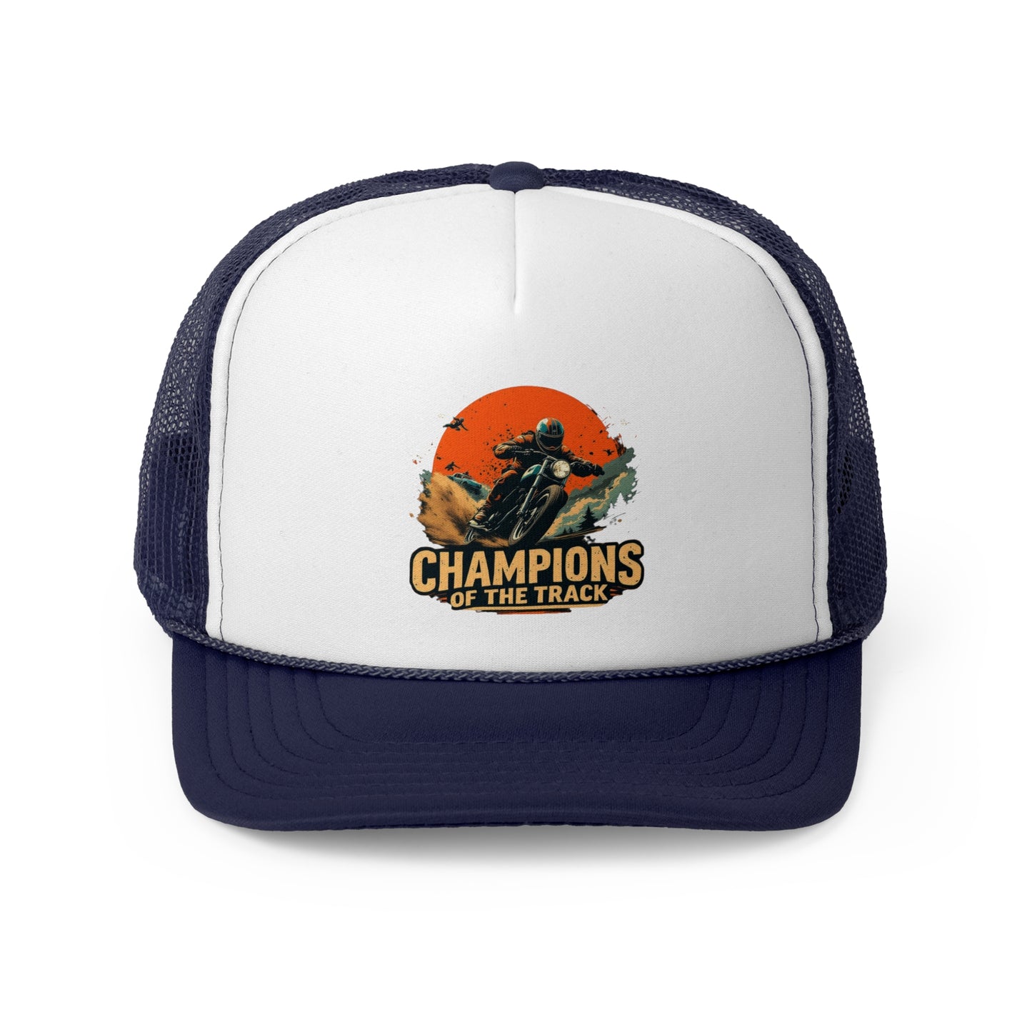 Champions of the Track Trucker Caps - StyleMZ