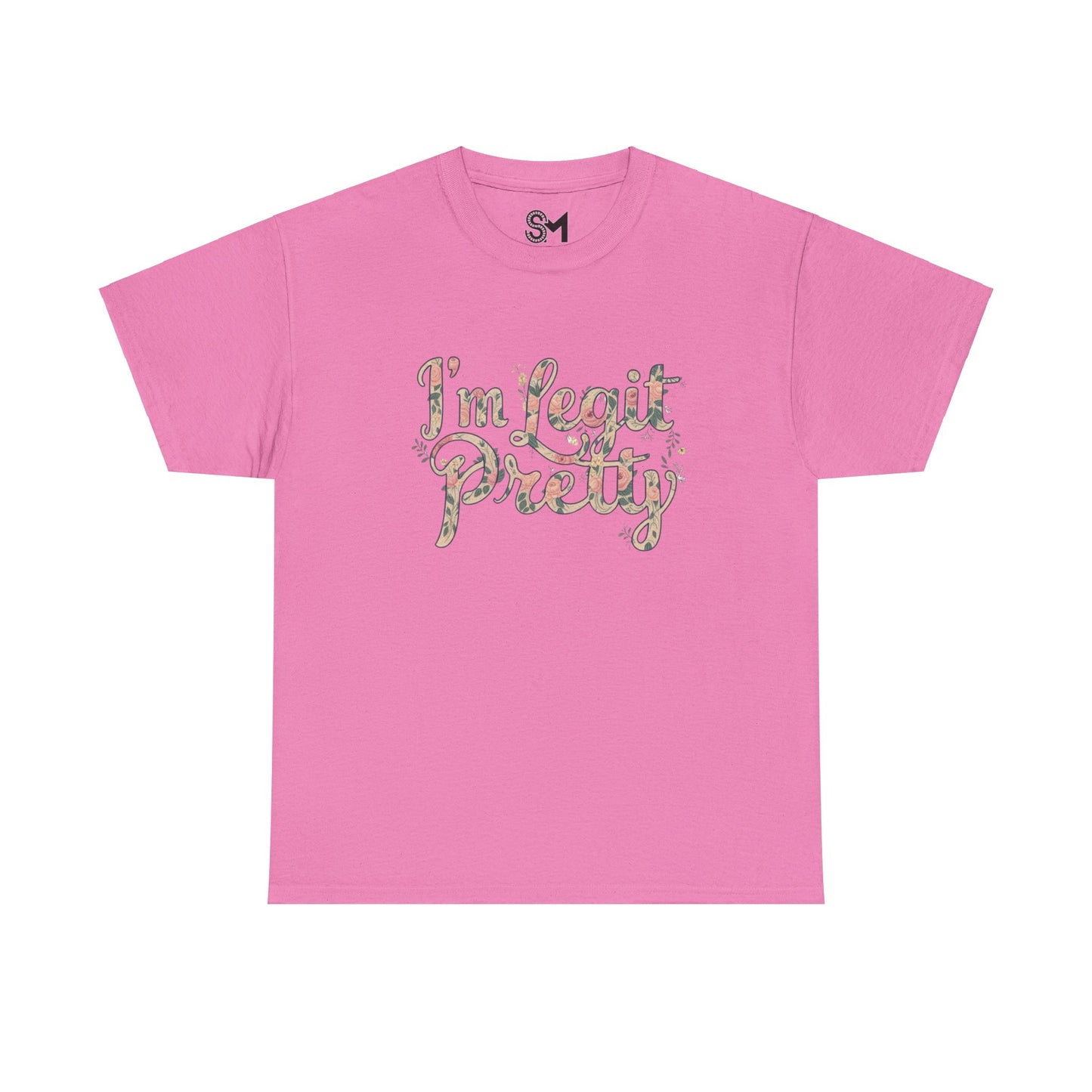 I'm legit pretty Unisex Heavy Cotton Tee - StyleMZ