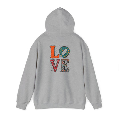 Love Unisex Heavy Blend™ Hooded Sweatshirt - StyleMZ