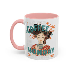 Korea -  Strong Coffee Accent Coffee Mug (11, 15oz)  - StyleMZ