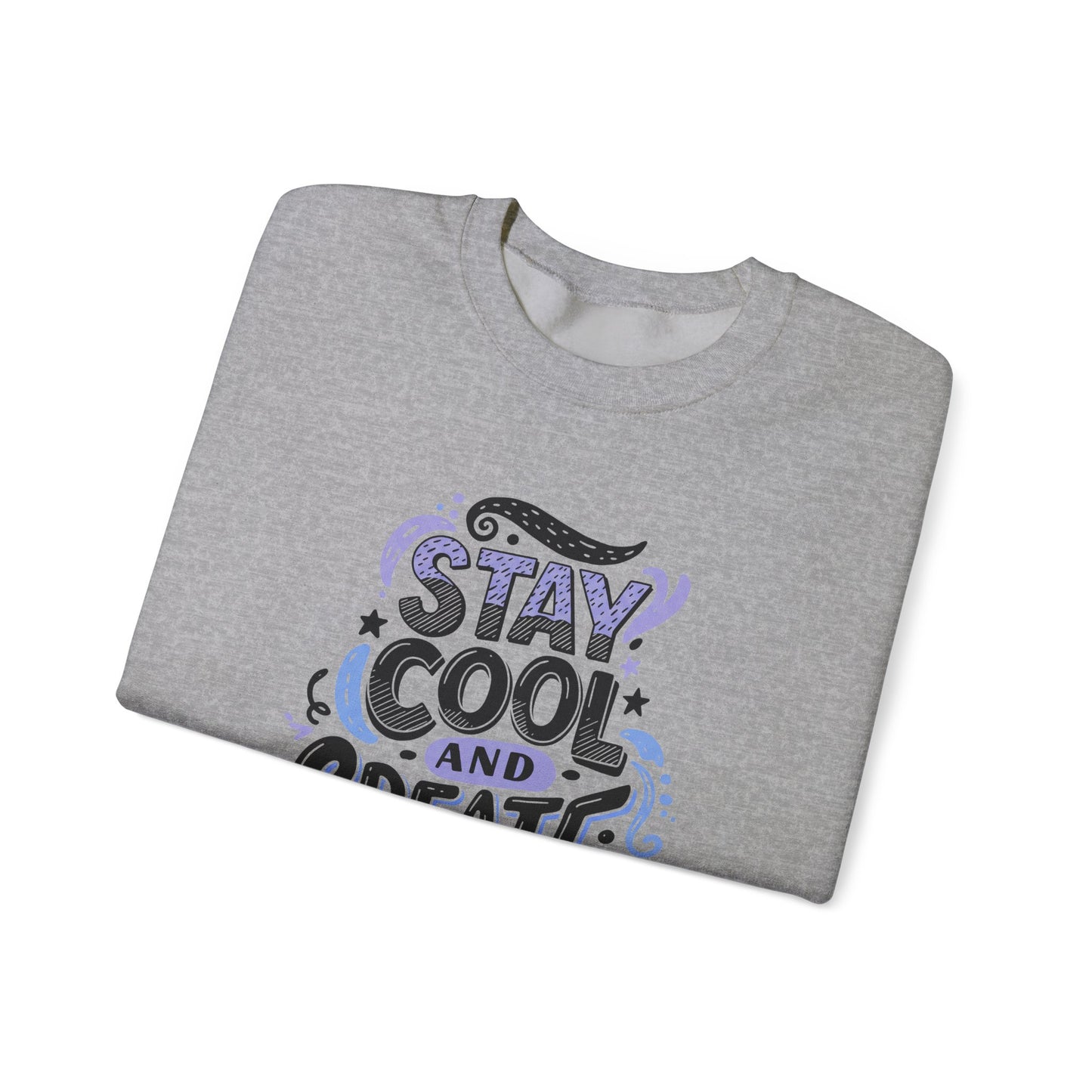 Stay cool Unisex Heavy Blend™ Crewneck Sweatshirt - Stylemz