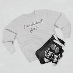 Korea -  I'm all about prayer Unisex Crewneck Sweatshirt  - StyleMZ