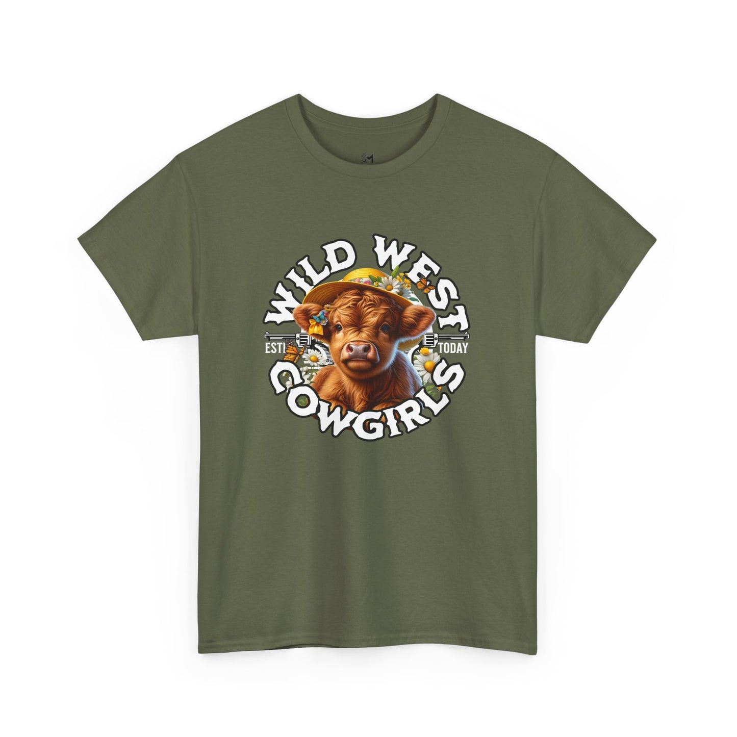 Wild west cow girls Unisex Heavy Cotton Tee - Stylemz