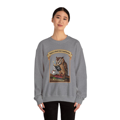 I read books Unisex Heavy Blend™ Crewneck Sweatshirt - StyleMZ