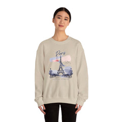 Korea -  Eiffel Tower Unisex Heavy Blend™ Crewneck Sweatshirt  - StyleMZ