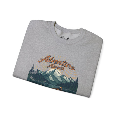 Canoeing Unisex Heavy Blend™ Crewneck Sweatshirt - StyleMZ - Stylemz