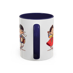 Korea -  Dance of joy Accent Coffee Mug (11, 15oz)  - StyleMZ