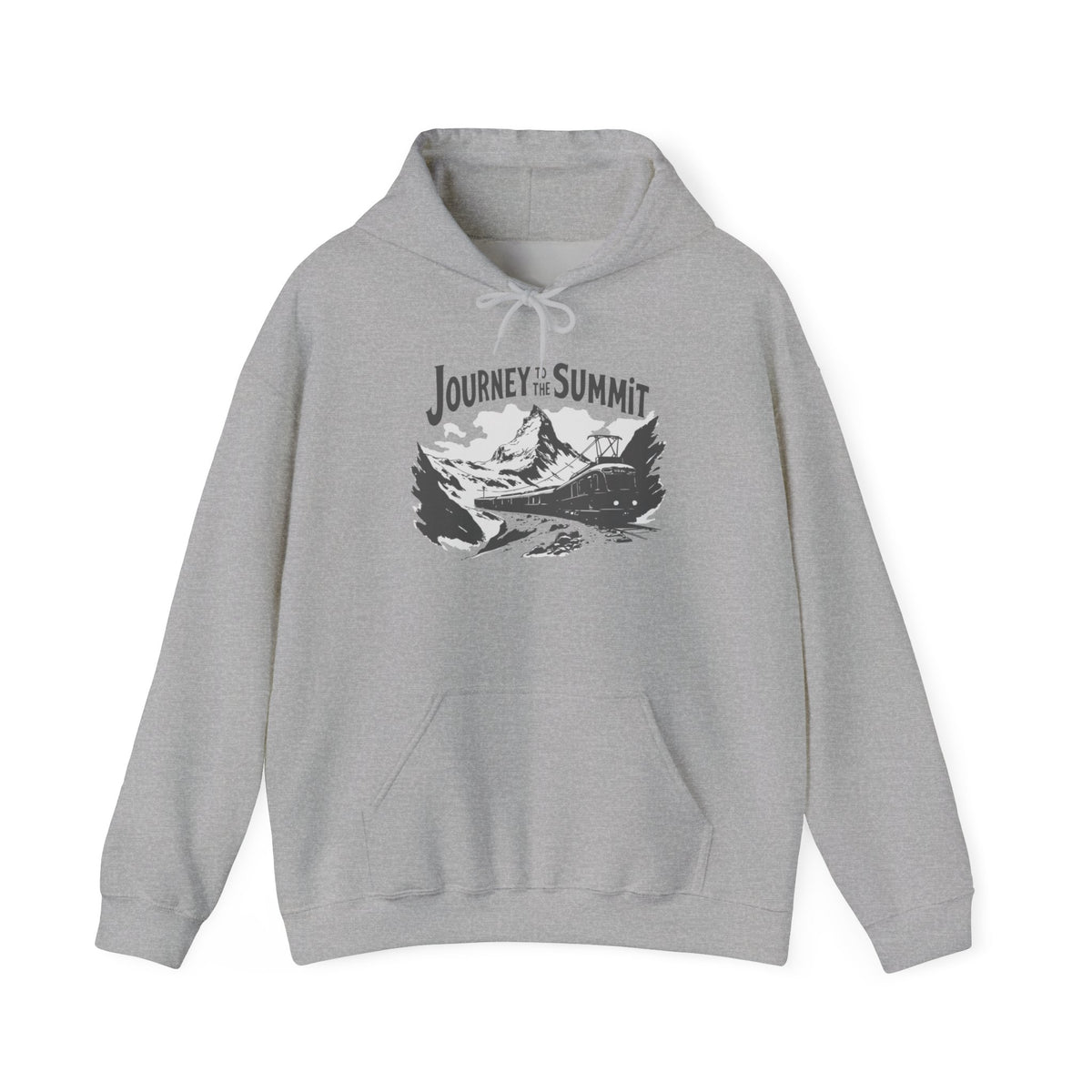 StyleMZ -  Journey to the summit Unisex Heavy Blend™ Hooded Sweatshirt  - StyleMZ