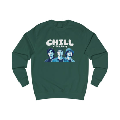 Korea -  Chill vibes only Unisex Sweatshirt  - StyleMZ