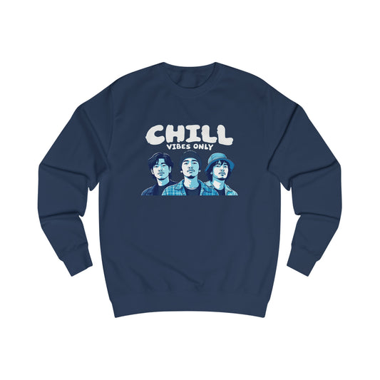 Korea -  Chill vibes only Unisex Sweatshirt  - StyleMZ