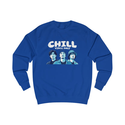 Korea -  Chill vibes only Unisex Sweatshirt  - StyleMZ