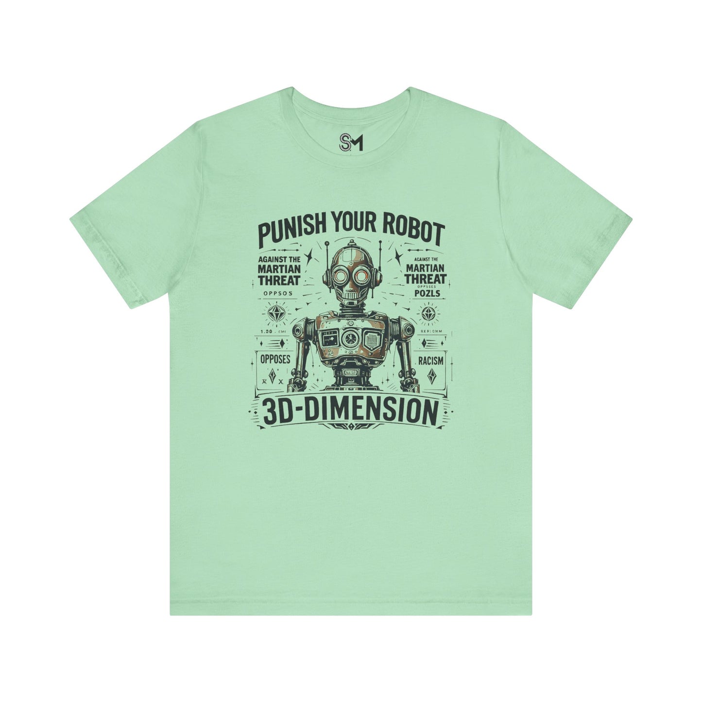 Punish Your Robot Unisex Jersey Short Sleeve Tee