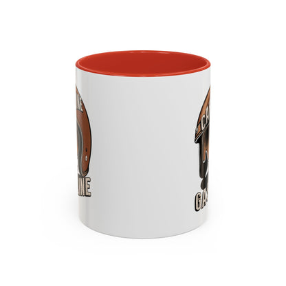 Caffein $ Gasoline Accent Coffee Mug (11, 15oz) - StyleMZ