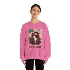 Korea -  Scottish Salmon Unisex Heavy Blend™ Crewneck Sweatshirt  - StyleMZ