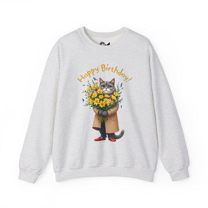 Happy Birthday! Unisex Heavy Blend™ Crewneck Sweatshirt - StyleMZ