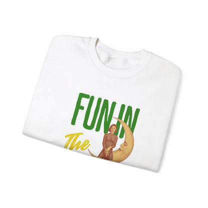 Fun in the crescent Unisex Heavy Blend™ Crewneck Sweatshirt - StyleMZ