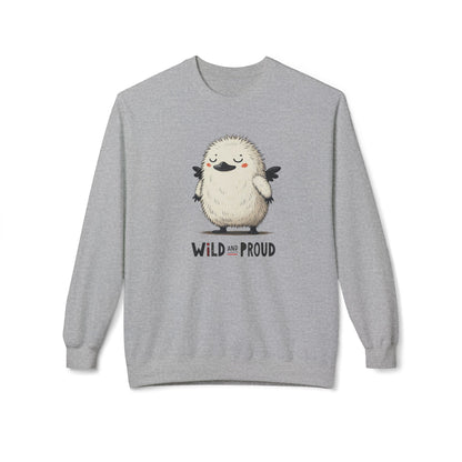 Korea -  Wild and proud Unisex Midweight Softstyle Fleece Crewneck Sweatshirt  - StyleMZ