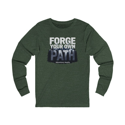 Forge Your Own Path Unisex Jersey Long Sleeve Tee - StyleMZ