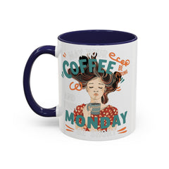 Korea -  Strong Coffee Accent Coffee Mug (11, 15oz)  - StyleMZ