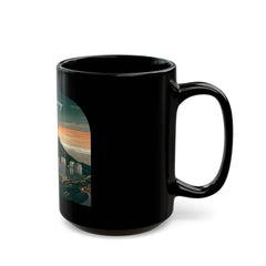 Korea -  Seoul Harmony Black Mug (11oz, 15oz)  - StyleMZ