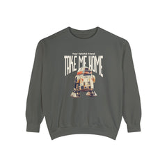 Korea -  Take me home Unisex Garment-Dyed Sweatshirt  - StyleMZ