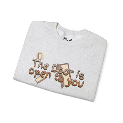 The door is open to you Unisex Heavy Blend™ Crewneck Sweatshirt - StyleMZ